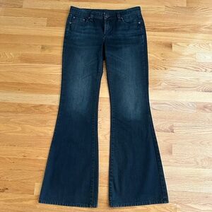 BCBG Maxazria Jeans Alexander Grande Blue Moon Size 28 Womens